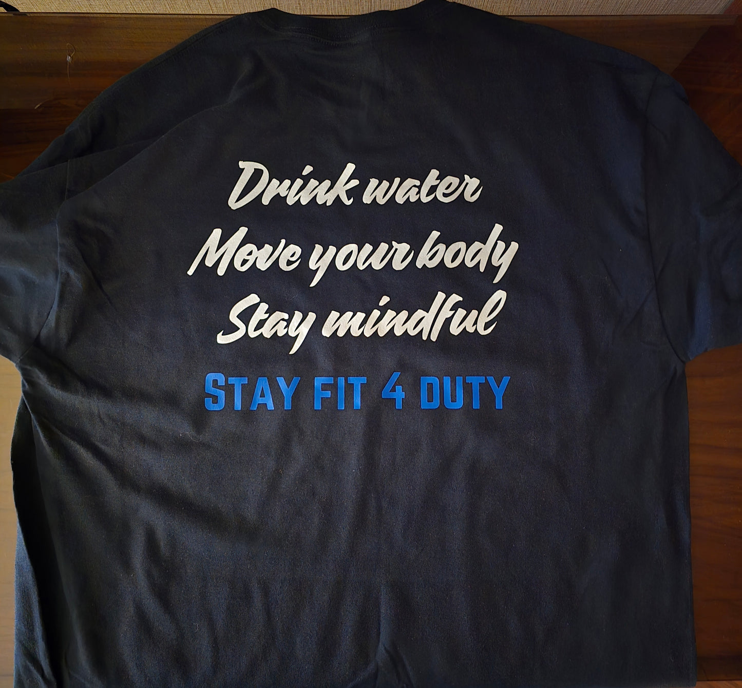 Stay Fit 4 Duty FASTCAN T shirt