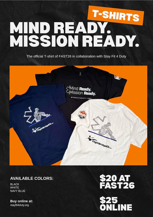 FAST26 / STAY FIT 4 DUTY T SHIRT